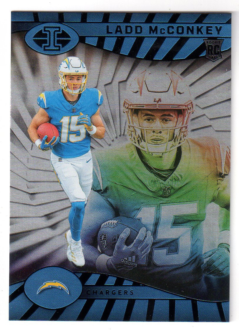2024 Panini Illusions #51 LADD McCONKEY RC! CHARGERS