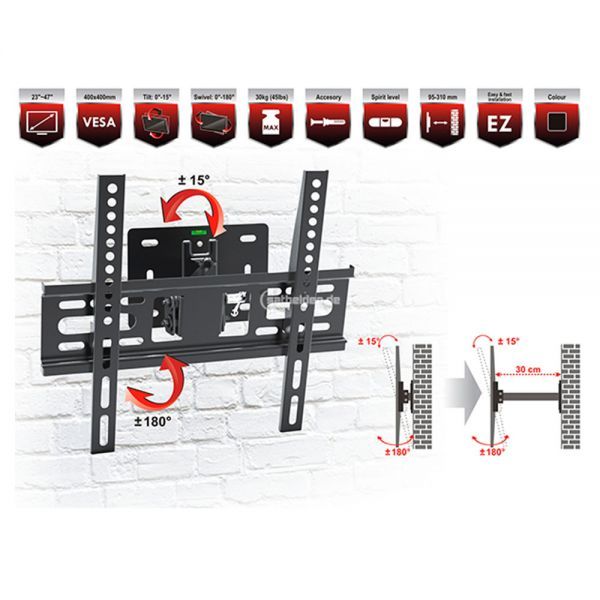Opticum de pared pantalla LCD Led 23-47" 30kg VESA articulado | Compra online en eBay