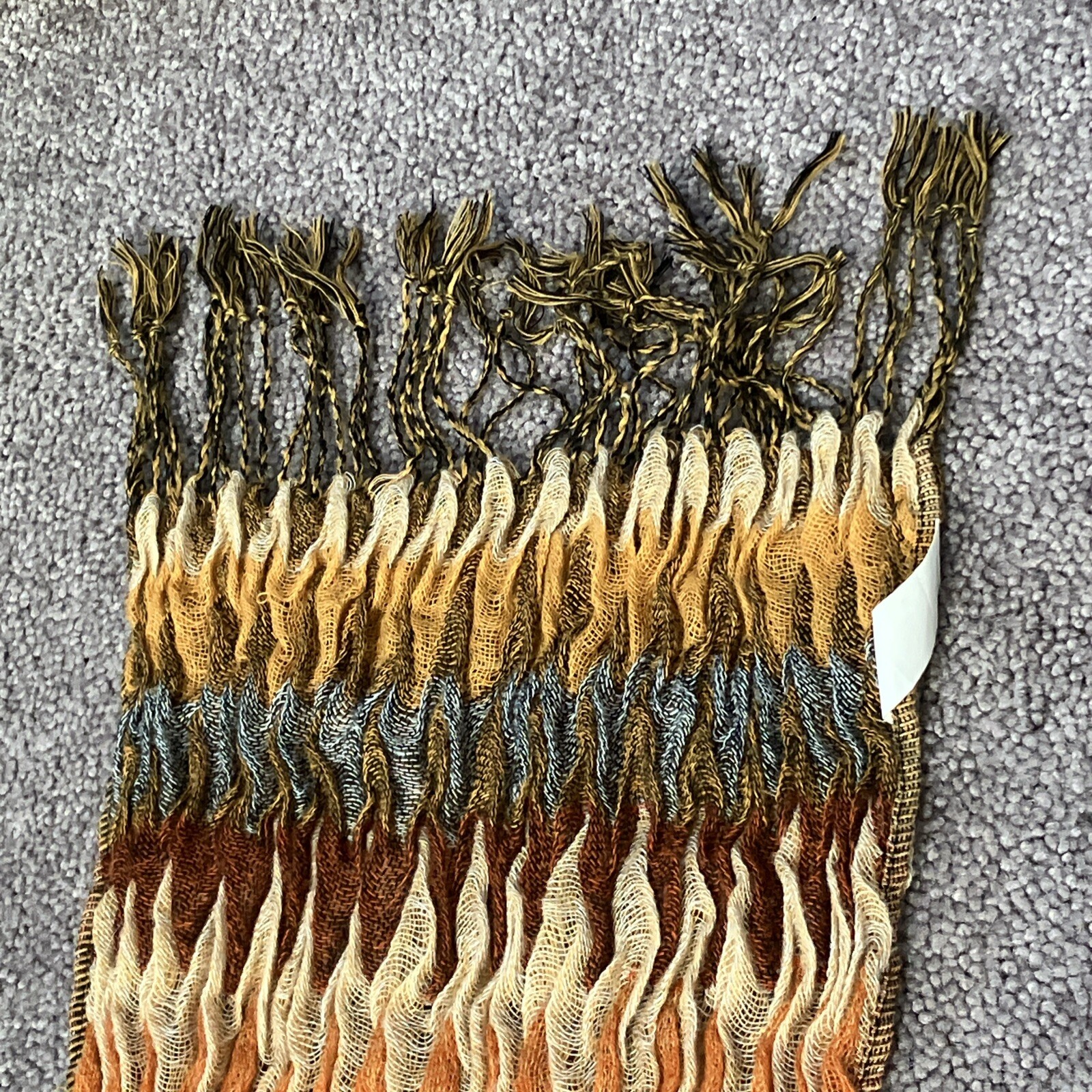 BEAUTIFUL MULTI COLORED STRETCH SCARF - image 22