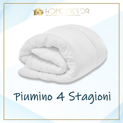 Piumino Stagioni Interno Matrimoniale Singolo Piazza e Mezza Invernale  Estivo