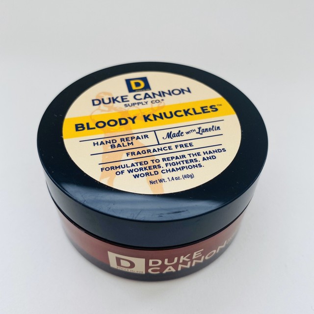 Duke Cannon Supply Co. Bloody Knuckles Hand Repair Balm 1.4 OZ. New