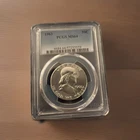 1963 50C Franklin Half Dollar PCGS MS 64