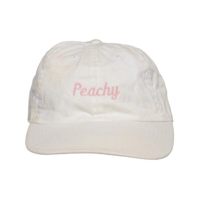 Newhattan, Baseball-Mütze, Größe: ONE SIZE, Baumwolle, Weiß/Pink, Damen #Um2