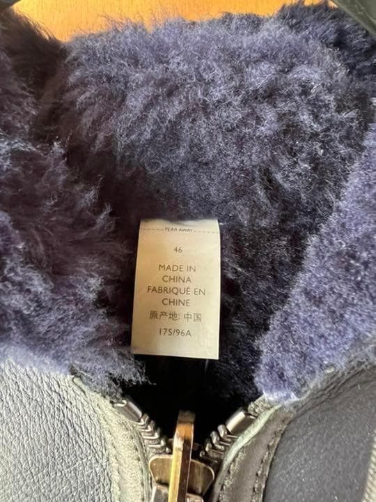 COACH Leather Reversible Shearling Jacket Men’s N… - image 4