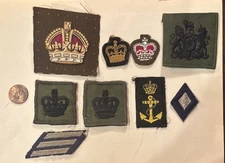 Assorted Vintage European Military Patch’s JUNK DRAWER LISTING *