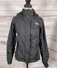 The North Face Nylon Hyvent Vented Hooded Jacket Black S