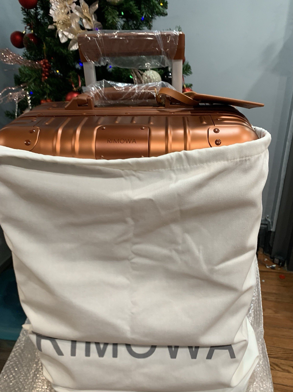 Rimowa Aluminum Bronze Brown Original Cabin Case! Brand New! $1525