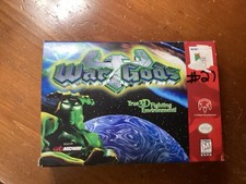 War Gods Nintendo 64 N64 Authentic BOX ONLY