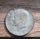 1968-D  40% silver U.S. Kennedy half dollar