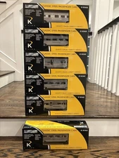 K-Line NYC Aluminum Passenger Car 6-PAC 15” K-4670N NIB! Mint! C-10
