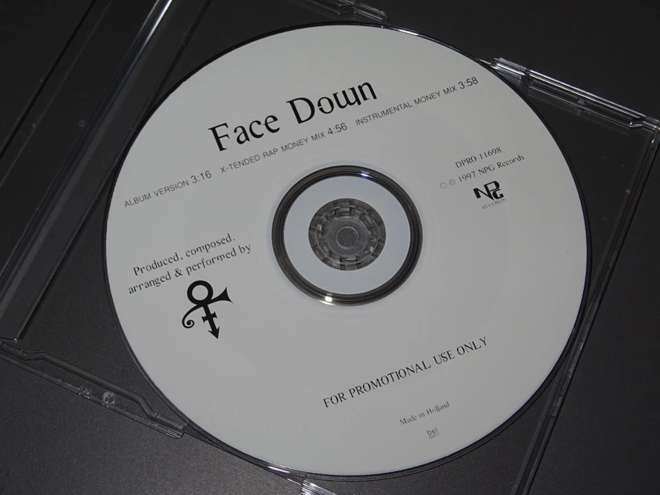 THE ARTIST - FACE DOWN (PRINCE) / 3 TRACK PROMO-MAXI-CD 1997 (MINT-) - Bild 4 von 4