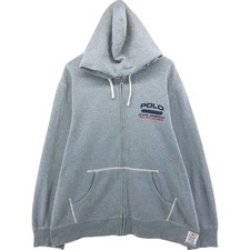 Vintage 90'S Ralph Lauren Polo Jeans Company full-zip sweatshirt hoodie size...