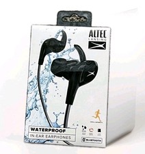 Altec Lansing MZX399N-BLK-WM In-Ear Sport EARPHONES, Black Mic New In Box