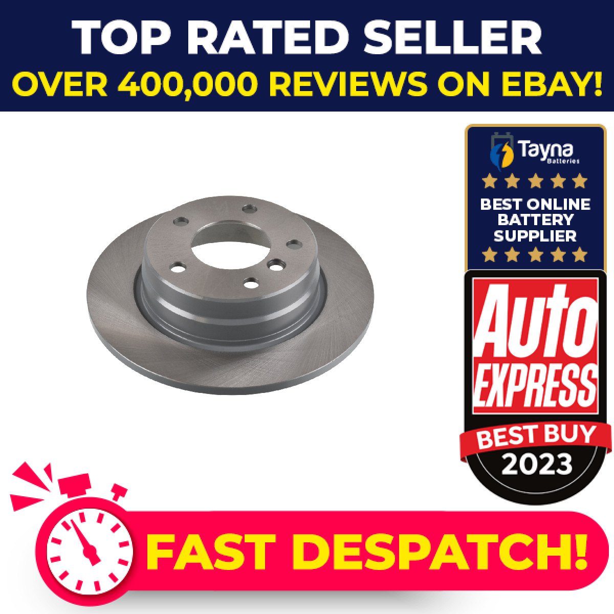 2x Brake Discs Pair Solid Rear 280mm 01725 Febi Set 34211158936 34211162289 New