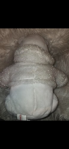 Peluche Winnie The Pooh blanco raro - Imagen 3 de 4
