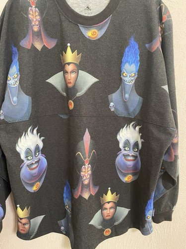 DISNEY PARKS VILLAINS UP TO NO GOOD SPIRIT JERSEY Medium - Picture 6 of 12