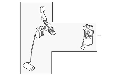 Genuine Ford Fuel Pump And Sender Assembly CK4Z-9H307-C