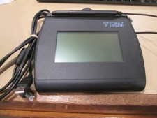 Topaz T-LBK755SE-BHSB-R 4x3 Backlit LCD Signature Capture Reader Pad