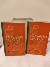Enciclopedia Garzanti 2 volumi 1964 10 edizione in cofanetto