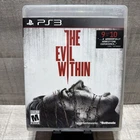 The Evil Within Sony PlayStation 3 PS3 Complete In Box With Manual CIB Free Ship