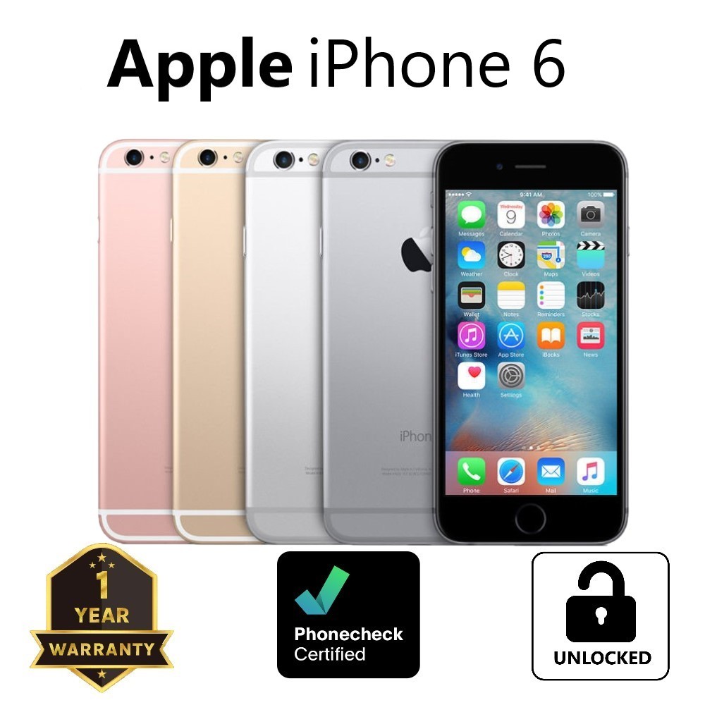 Apple iPhone 6 - 16GB | 32GB | 64GB | 128GB - Unlocked Verizon T
