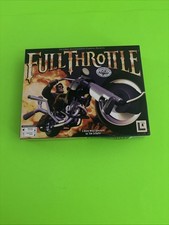 Full Throttle (PC Game, 1994) Sealed Disc Limited Edition LucasArts Big Box