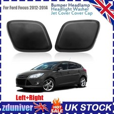 Fit for Ford Focus 2012-14  Front Pair Bumper Headlight Washer Jet Cover Cap UK