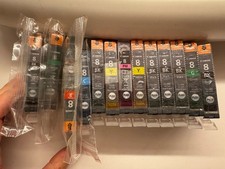 21 genuine canon cli-8 ink Set. Read For Details