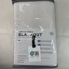 Linen 100% Blackout Curtains 84” x 50”Long Back Tab/Rod Pocket Drapes Cream HOT — photo 2