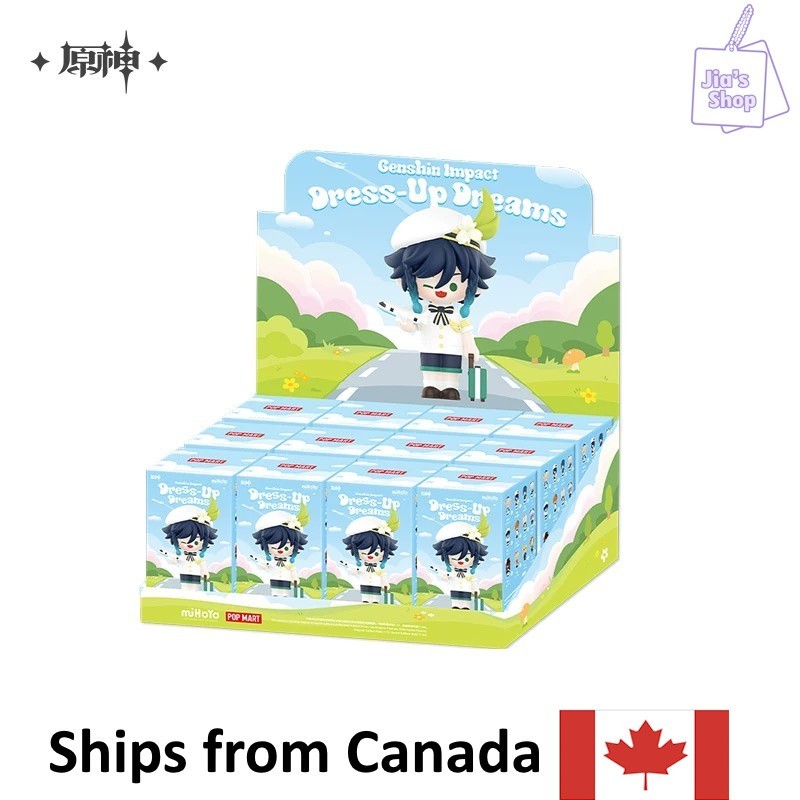 Genshin Impact Official Dress-Up Dreams Themed Chibi Series Figures Blind Box