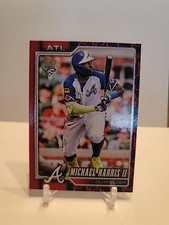 Michael Harris II 2026 Topps Series 1 #310 Team Color Border Variation Braves SP