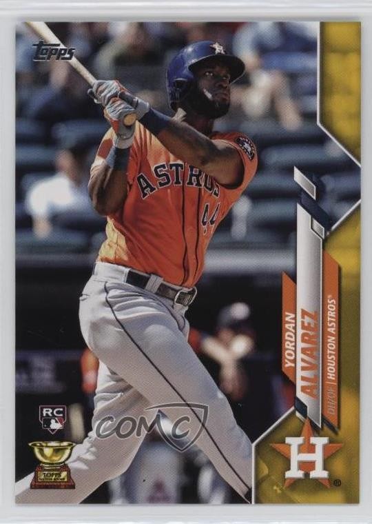 2020 Topps Walgreens Yellow Yordan Alvarez #276 0q4v