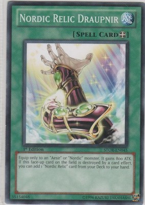 Nordic Relic Draupnir - STOR-EN045 - Common - 1st Edition - Damaged