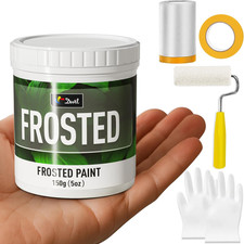 DWIL Frosted Glass Paint, 5Oz Window Privacy Paint, Waterproof Frosted Glass Spr