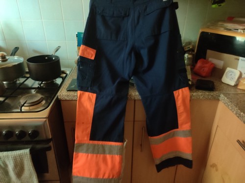 Frisrads Hi Viz Trousers Used Condition Size 35"