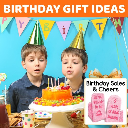 Zmart Birthday Gifts for Girls - Cozy Happy to Me 9th Light Pink - Picture 3 of 6