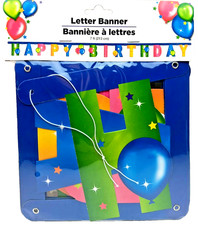 Happy Birthday Letter Banner 84-inches 7 ft 