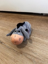 Disney The First Years EEYORE 5" Baby Rattle Plush Bean Bag Toy Winnie Pooh 1999