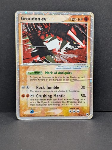 Groudon ex — EX Hidden Legends