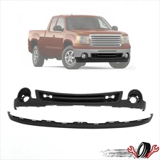 For GMC Sierra 1500 2007-2013 Front Bumper Valance Air Dam Deflector Extension
