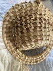 Charleston SC Sweetgrass sea Wall Pocket Basket Gullah Folk Art 7 x 8 pine straw — photo 4