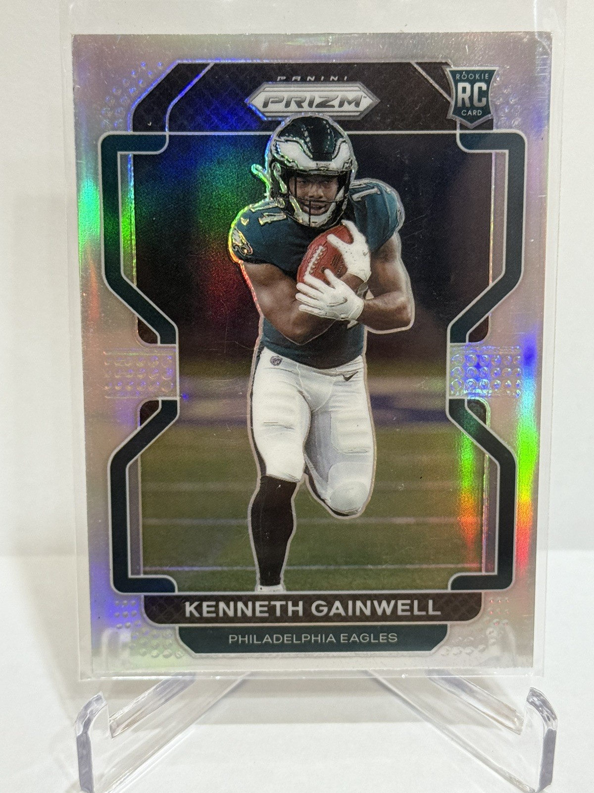 2021 Panini Prizm - Rookie Kenneth Gainwell #369 Silver Prizm (RC) - Steelers