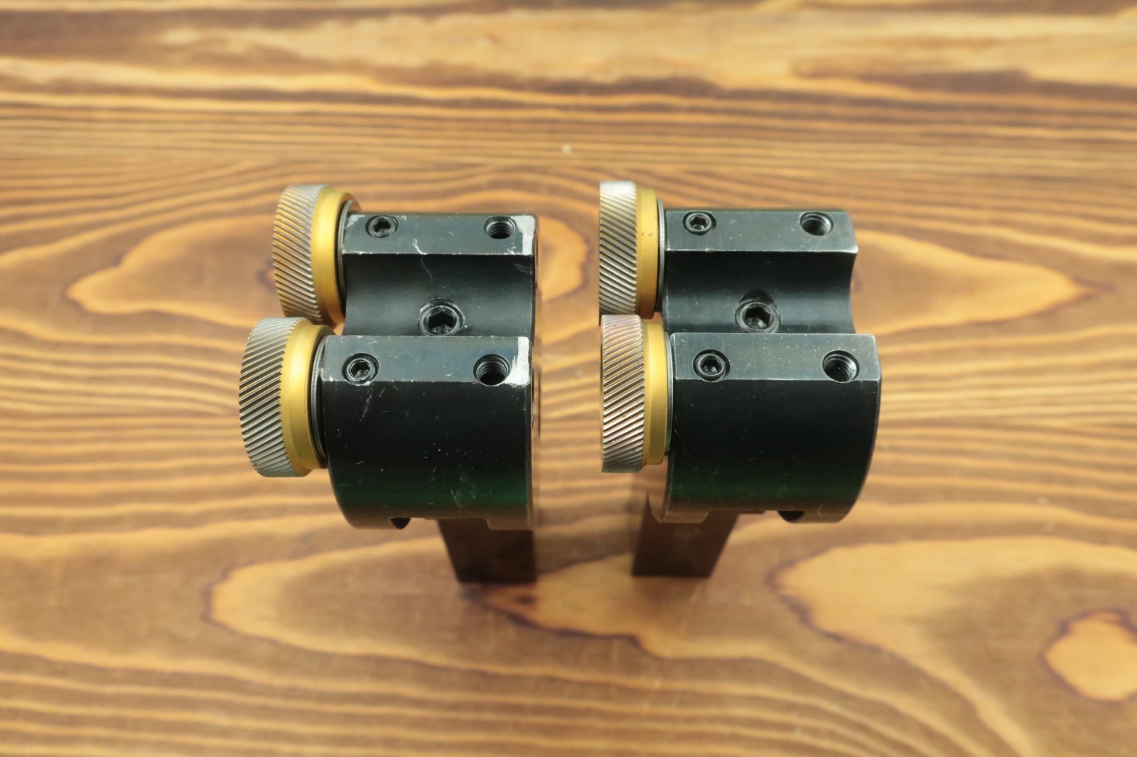 Dorian SSCK-125 Shoulder Self Cenering Knurling Tool w/ 15 Used Knurls 1" Shank