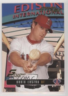 2003 Donruss Studio Studio Proof 66/100 Darin Erstad #1 y0i