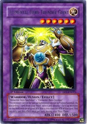 Elemental Hero Thunder Giant DP1-EN011 Rare 1st Edition