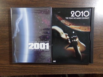 2001: A SPACE ODYSSEY/ 2010: THE YEAR WE MAKE CONTACT    DVD LOT OF BOTH FILMS