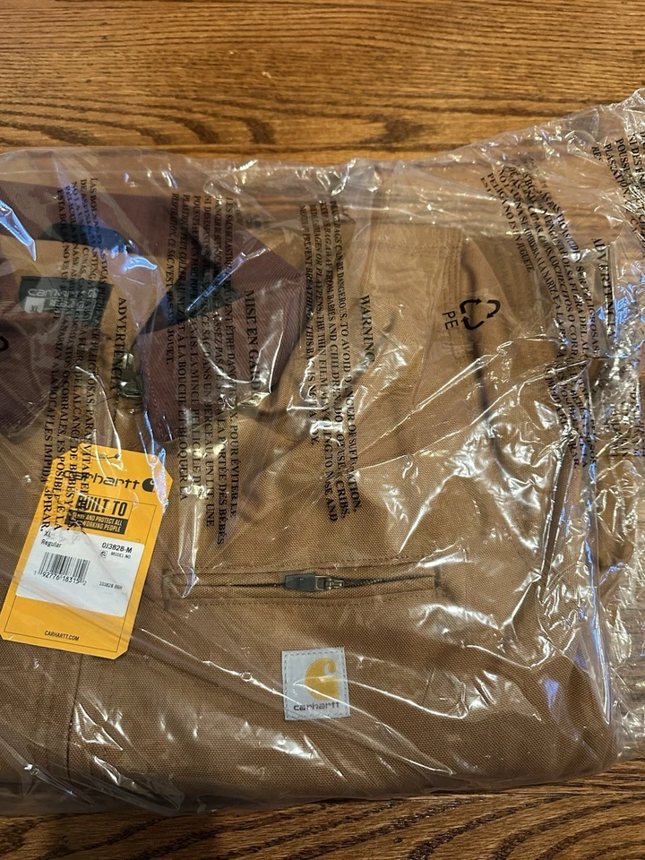 Carhartt Detroit Duck Jacket Rugged Flex Brown Mens Size XL 0J3828-M NWT - Image 2 of 4