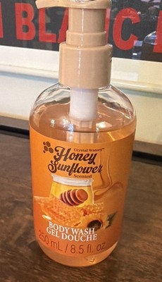 Crystal Waters Honey Sunflower Scented Body Wash 8.5 fl oz.