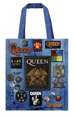 Queen - Rocksax - Queen - Battle Bag - 16 X 16 Soft Polyester Bag with Web Handl