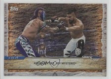 2020 Topps WWE Road to Wrestlemania Rainbow Foil Andrade Cien Almas #80 0s5